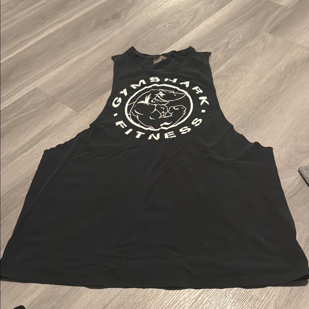 Gymshark Black Sleeveless Tank Top